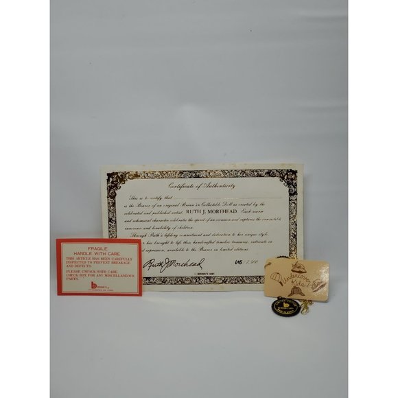 NWB VINTAGE 1991 BRINN'S UNDERCOVER KIDS APRIL W/RAIN GEAR AND FLOWER 759 - Picture 8 of 10